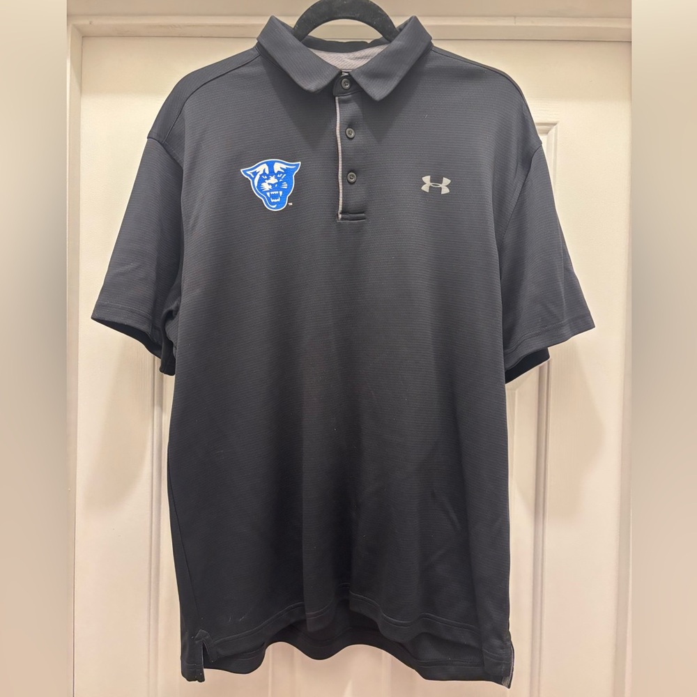 Under Armour | Black Polo with Georgia State Logo